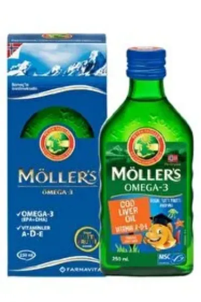 Möller's Omega-3 Balık Yağı Şurubu Tutti Frutti 150 ml